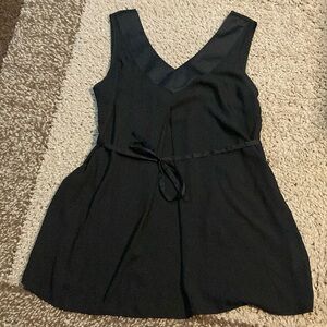 Elegant Black Sleeveless Top